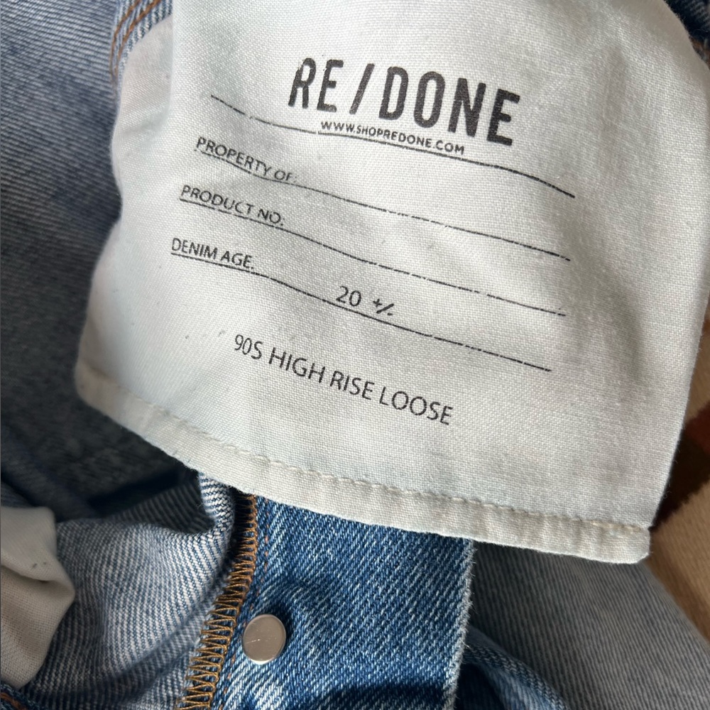 REDONE High Rise Original 90s Loose Jeans - Picture 6 of 6